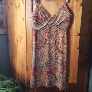 INC paisley dress